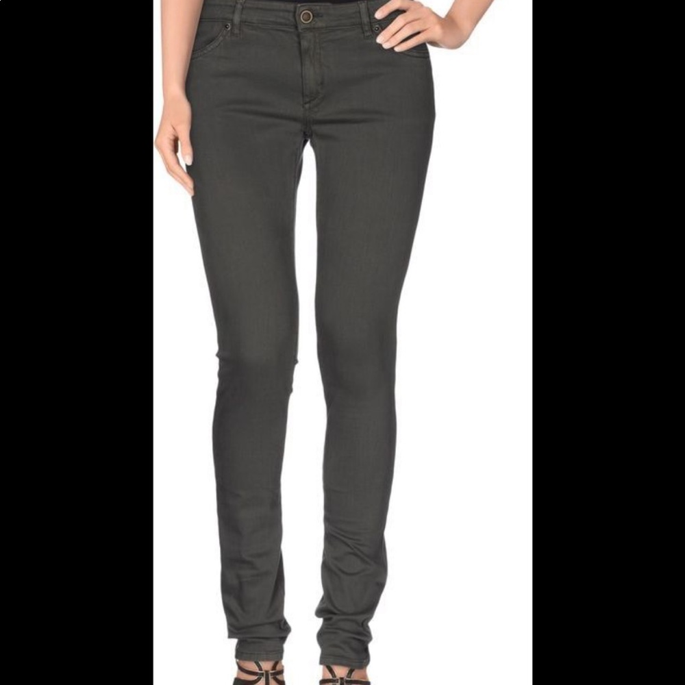 SUPERFINE dark wash grey jeans